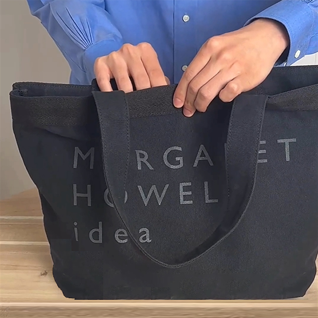 MARGARET HOWELL idea ビッグロゴ トートバッグ 商品｜THE BAGMANIA