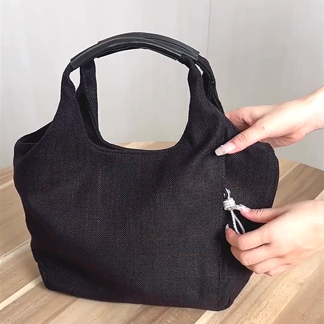 MANIUNO ミニトートバッグ ブラックB MANIUNO NOVATEX ミニトートバッグ【MUMH5FT3】 商品｜THE BAGMANIA