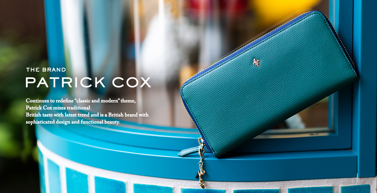 PATRICK COX ラウンドファスナー長財布
