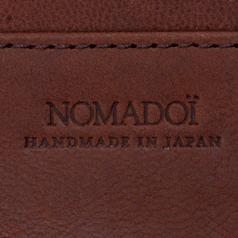 【Begin掲載】NOMADOI アラバマ ラウンドファスナー 二つ折り札入れ