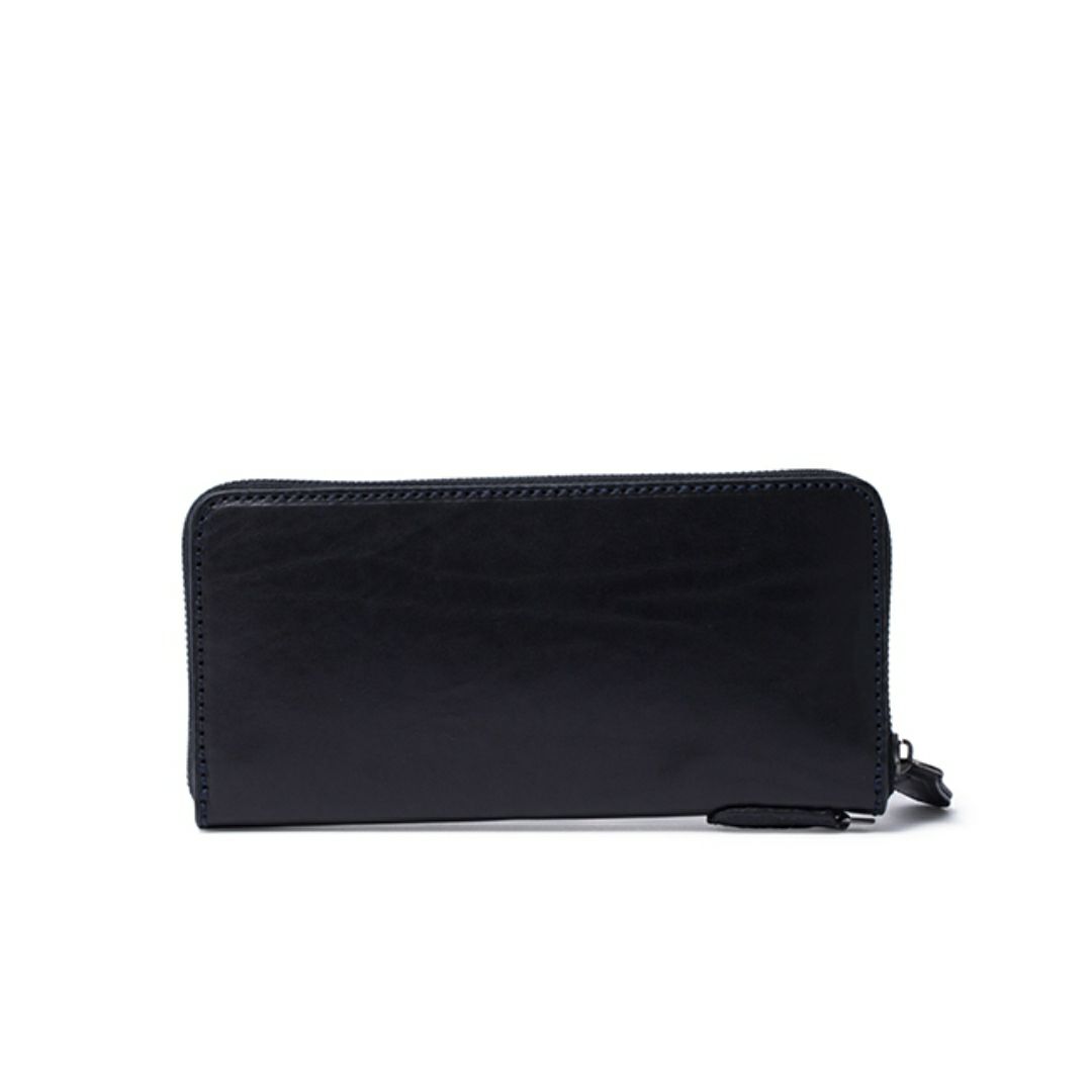 NOMADOI アラバマ ラウンドファスナー長財布 シングル ブラック