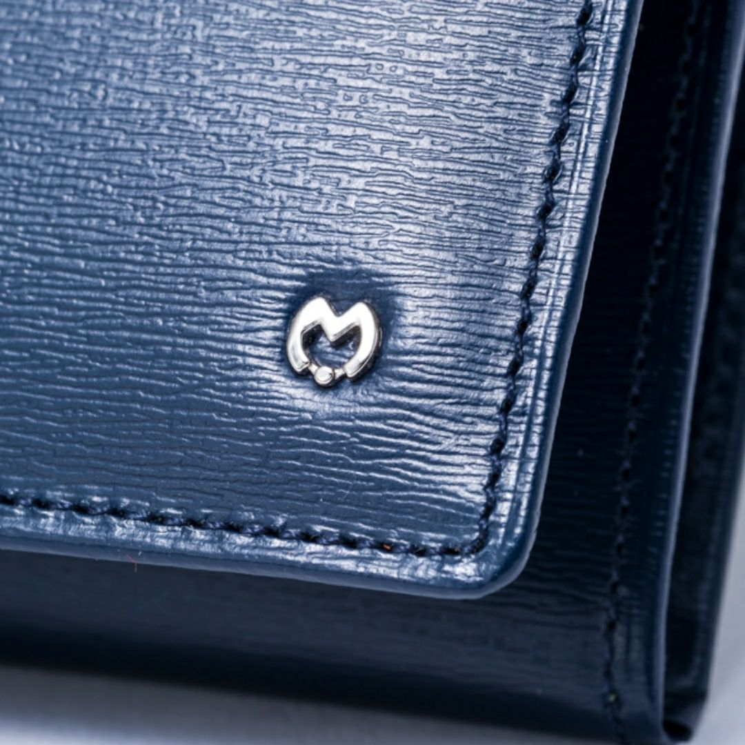 mila schon falterona(ファルテローナ) 長財布 ネイビー