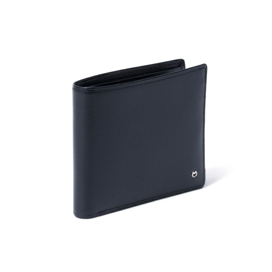 mila schon falterona(ファルテローナ) 小銭入れ付き折り財布 ブラック