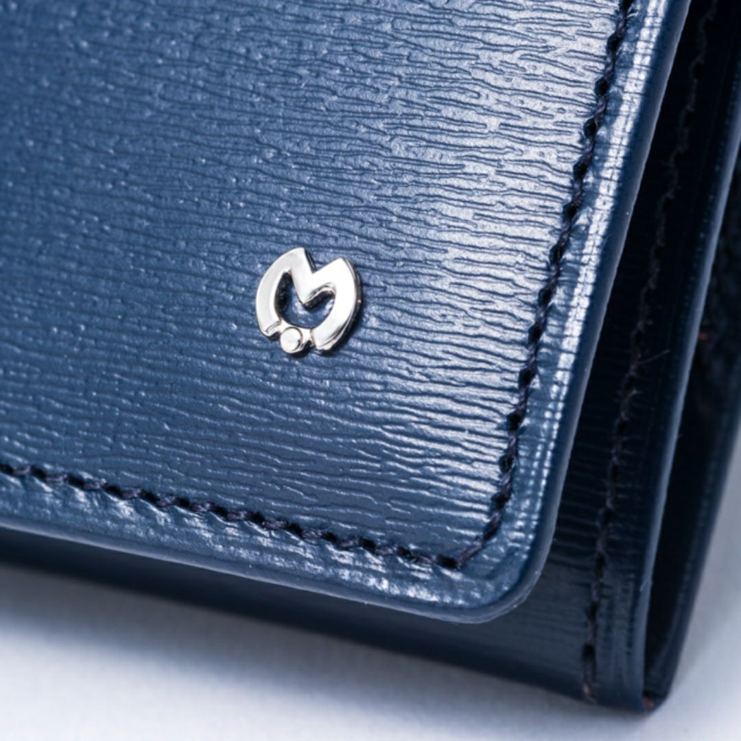 mila schon falterona(ファルテローナ) 名刺入れ ネイビー