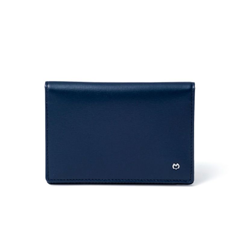 mila schon falterona(ファルテローナ) パスケース ネイビー