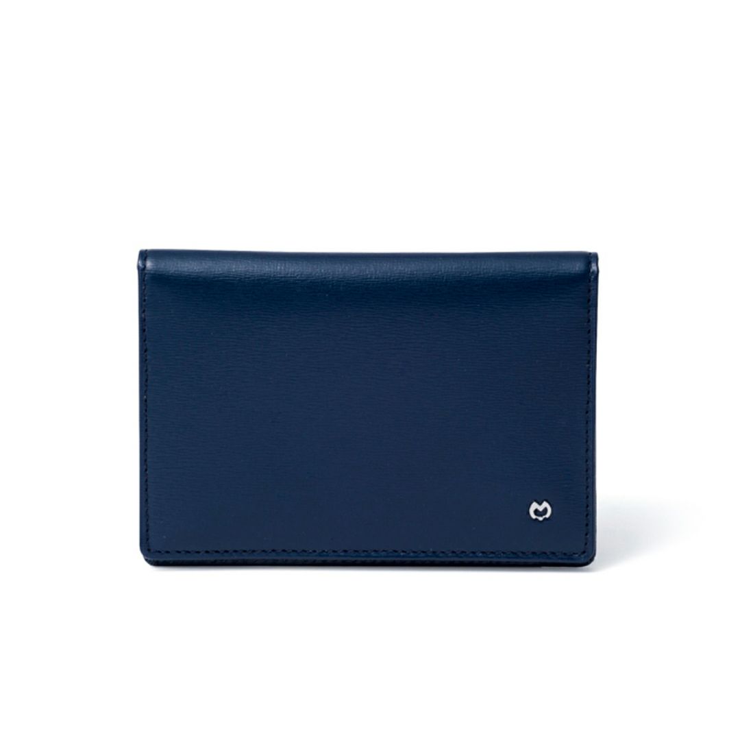 mila schon falterona(ファルテローナ) パスケース ネイビー