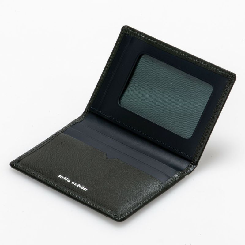 mila schon falterona(ファルテローナ) パスケース グリーン
