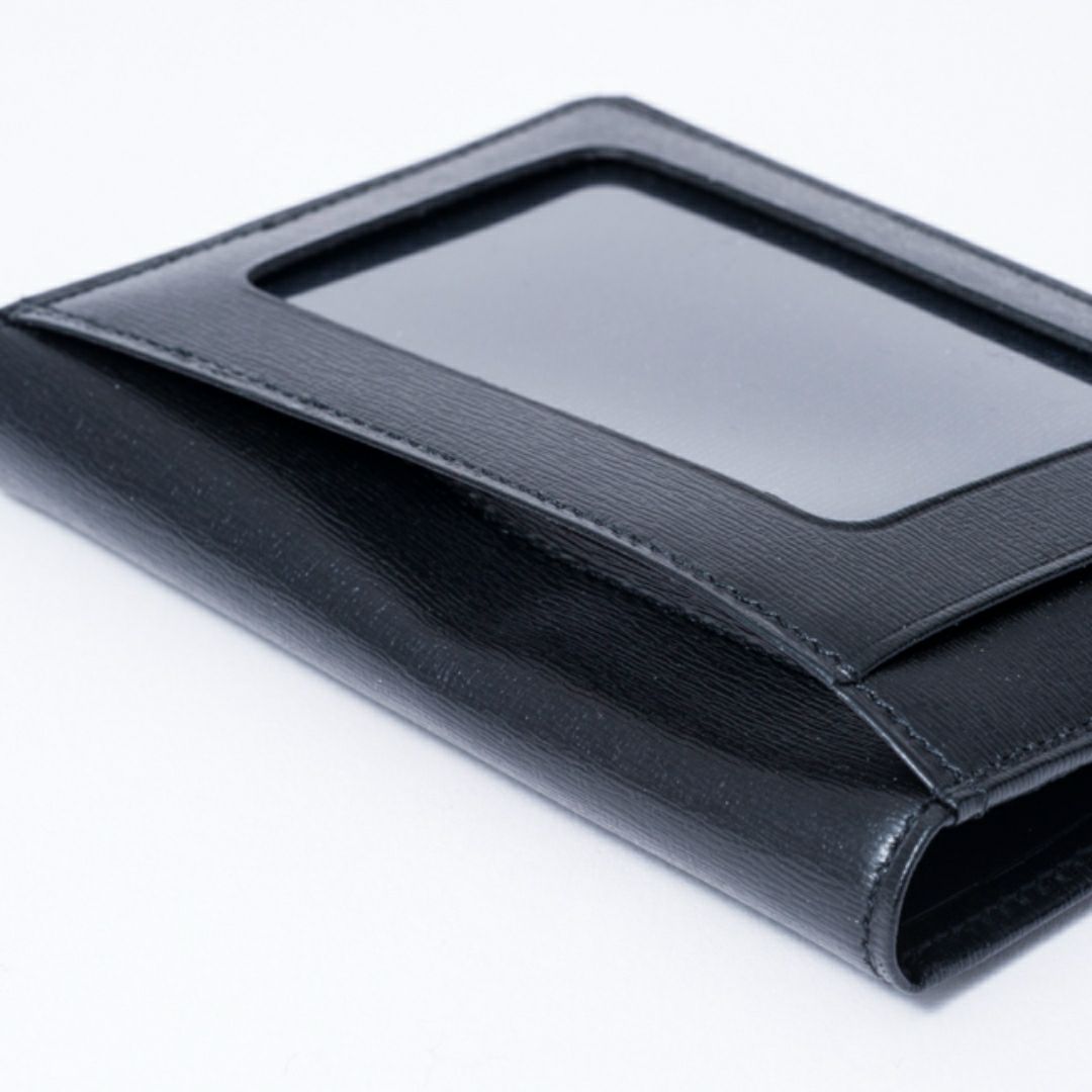 mila schon falterona(ファルテローナ) パスケース ブラック