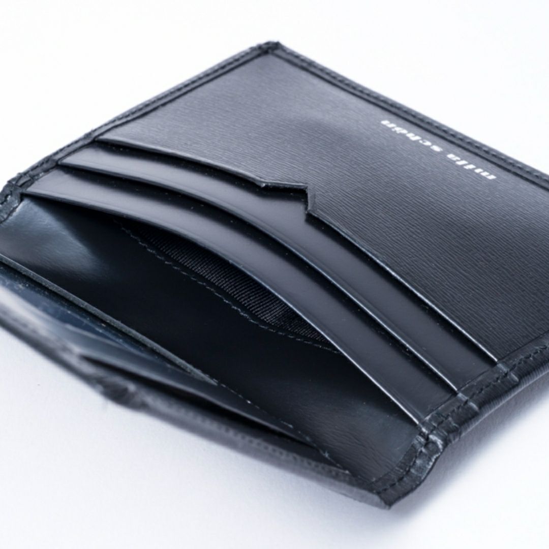 mila schon falterona(ファルテローナ) パスケース ブラック