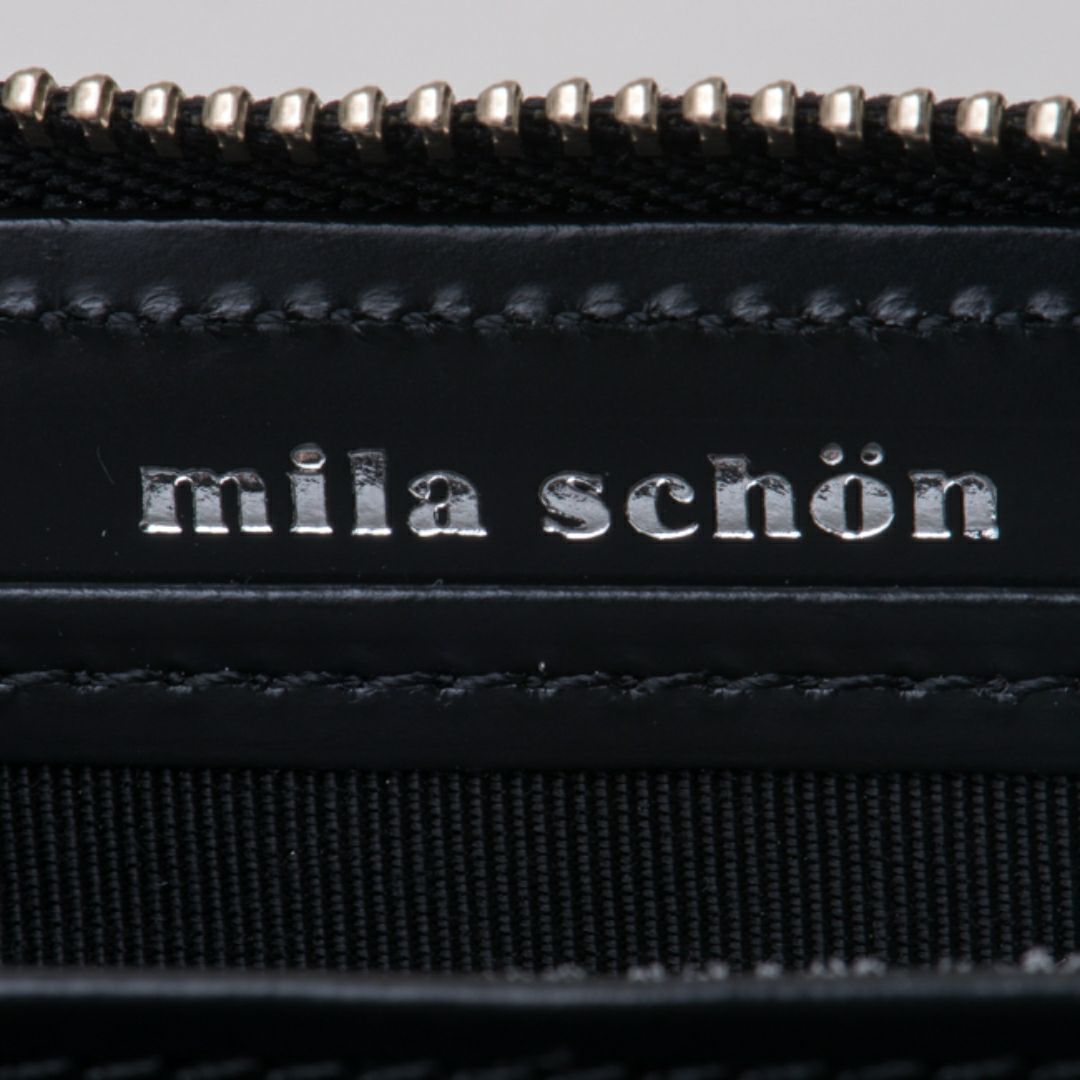 mila schon falterona(ファルテローナ) コインケース ブラック