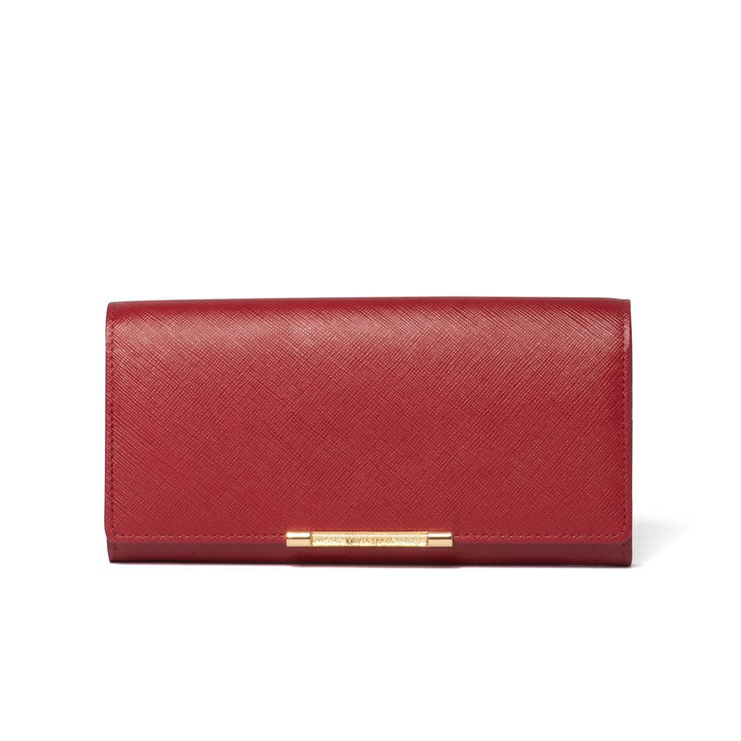 U by ungaro アイガー 口金長財布 レッド