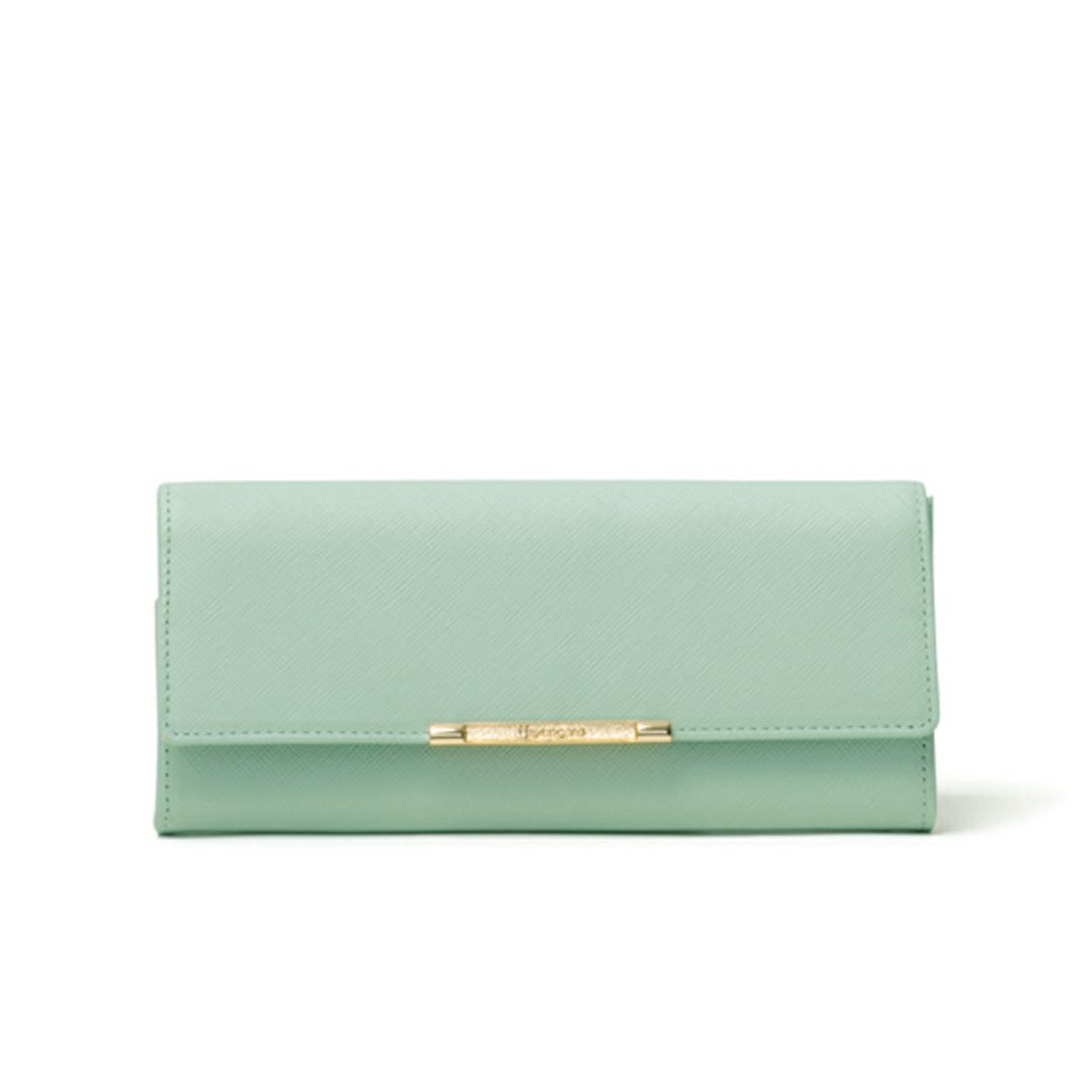 U by ungaro アイガー BOX長財布 ライトグリーン