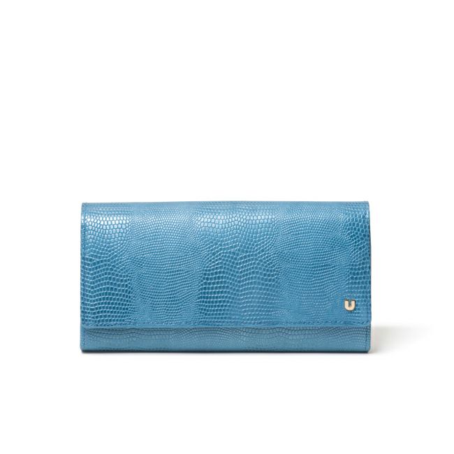 U by ungaro ピエッツ 長財布 ブルー