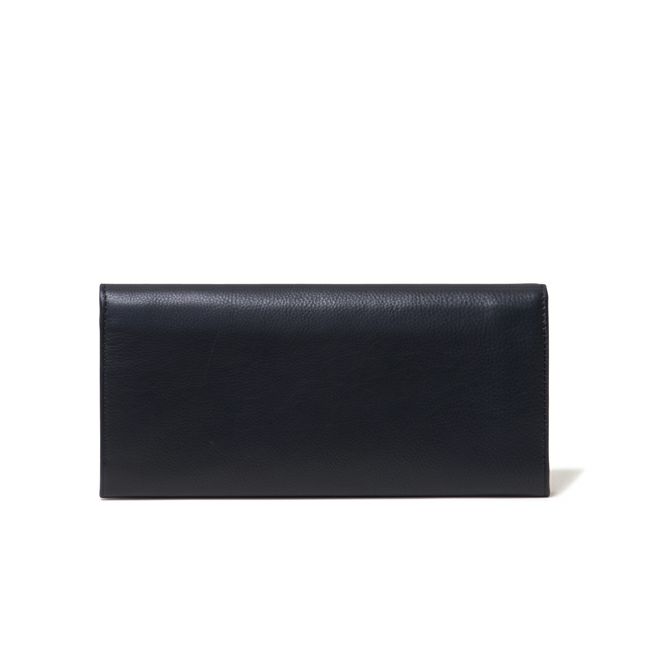 mila schon CALF LEATHER 長財布 ブラック