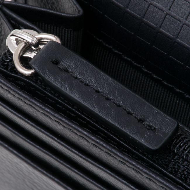 mila schon CALF LEATHER 長財布 ブラック