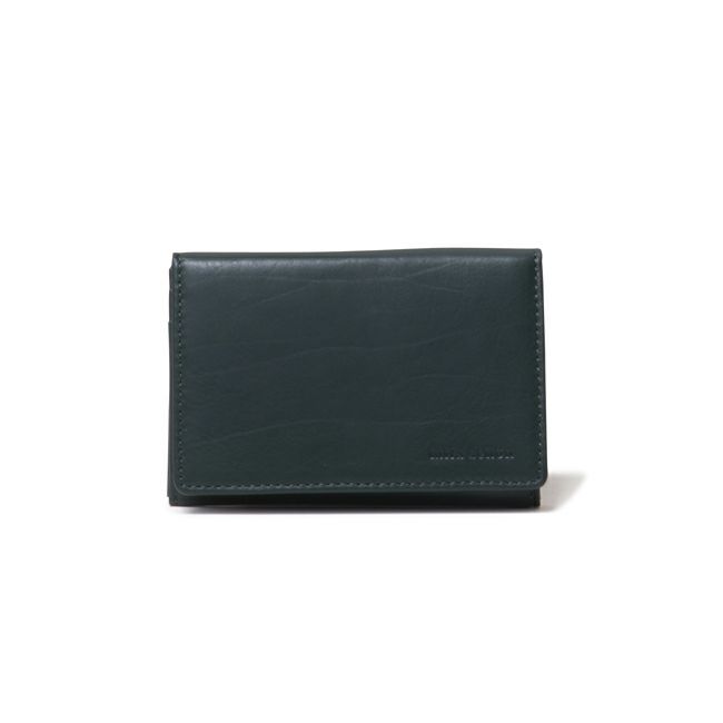 mila schon CALF LEATHER パスケースグリーン
