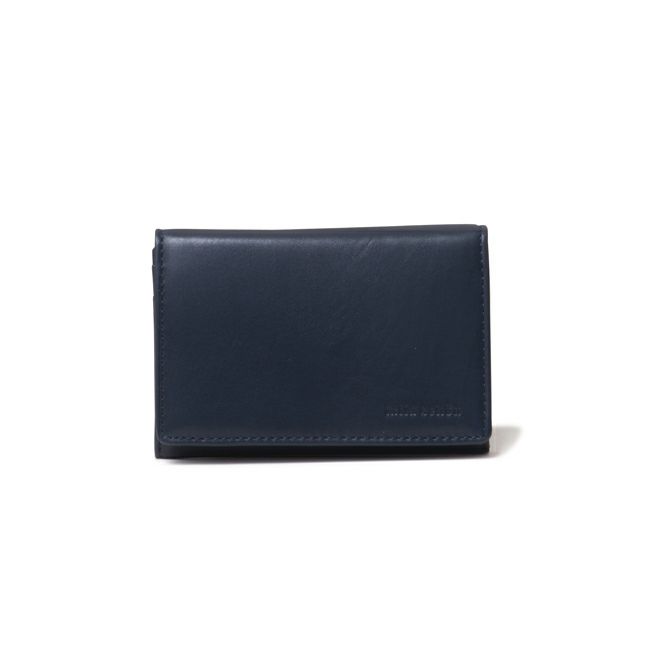 mila schon CALF LEATHER パスケースネイビー