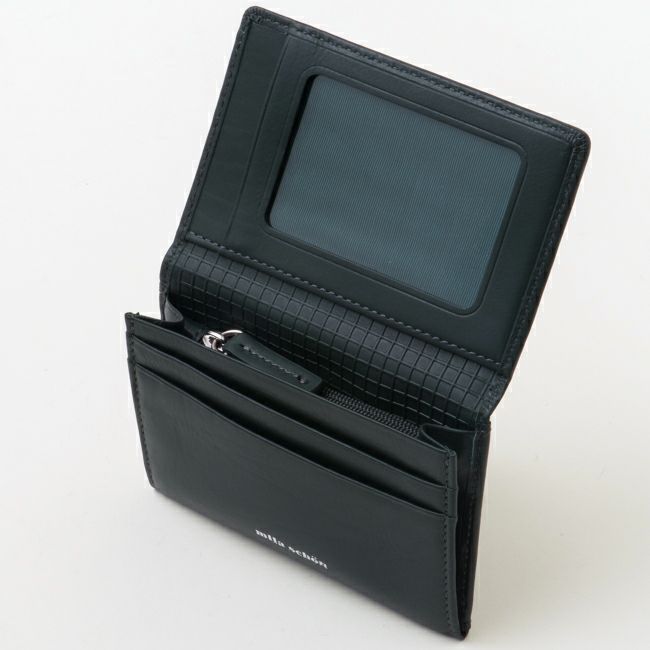 mila schon CALF LEATHER パスケース グリーン