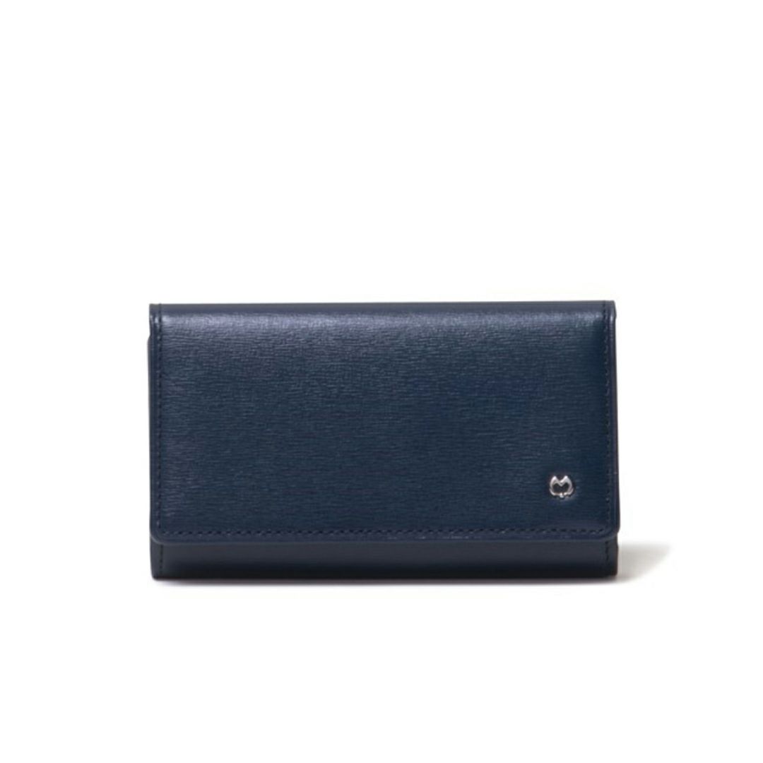 mila schon falterona(ファルテローナ) キーケース ネイビー