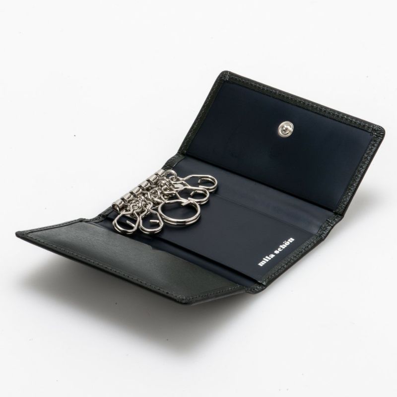 mila schon falterona(ファルテローナ) キーケース グリーン