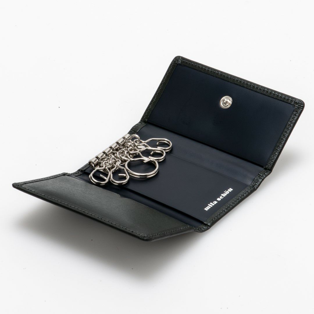 mila schon falterona(ファルテローナ) キーケース グリーン