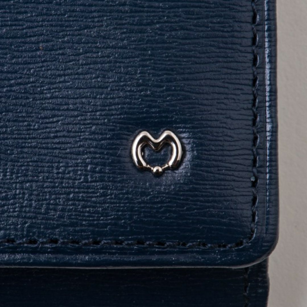 mila schon falterona(ファルテローナ) キーケース ネイビー