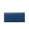 LANVIN COLLECTION couleur du vin かぶせ型長財布 ブルー