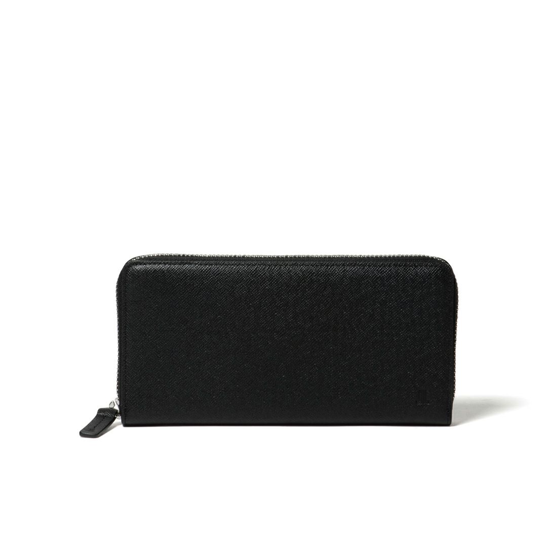 LANVIN COLLECTION couleur du vin ラウンドファスナー長財布 ブラック