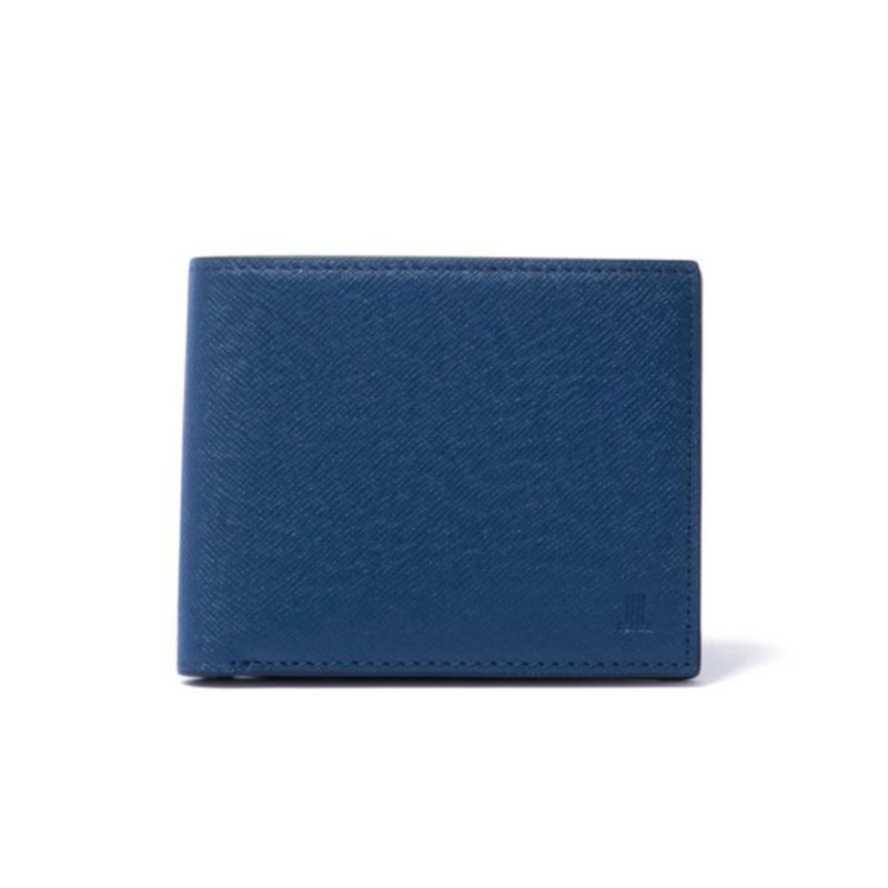 LANVIN COLLECTION couleur du vin 小銭入れ付き二つ折り財布 ブルー