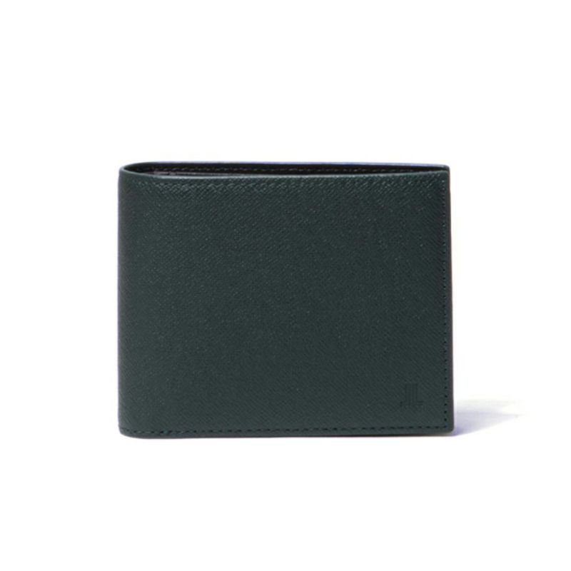 LANVIN COLLECTION couleur du vin 小銭入れ付き二つ折り財布 グリーン