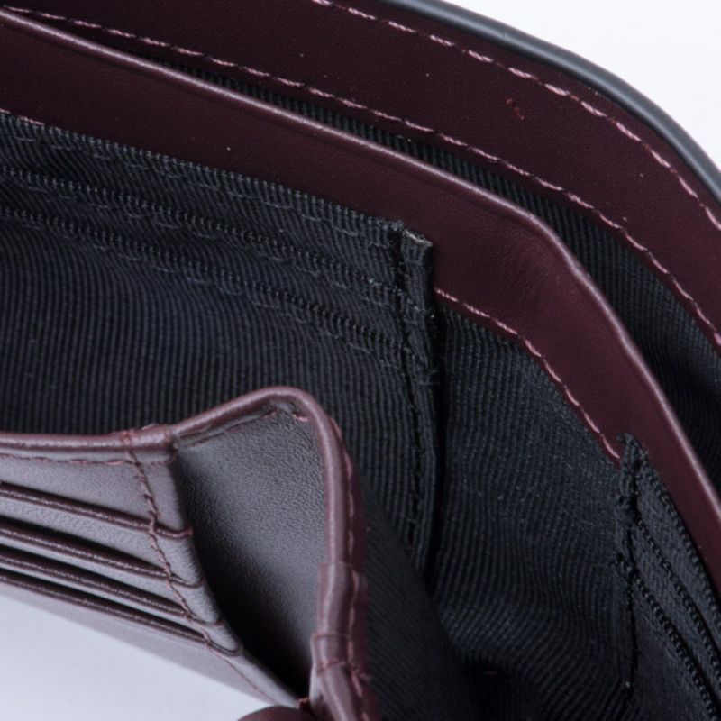 LANVIN COLLECTION couleur du vin 小銭入れ付き二つ折り財布 ブラック