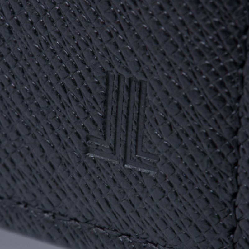 LANVIN COLLECTION couleur du vin 小銭入れ付き二つ折り財布 ブラック