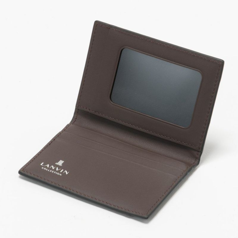 LANVIN COLLECTION couleur du vin パスケース ブラック