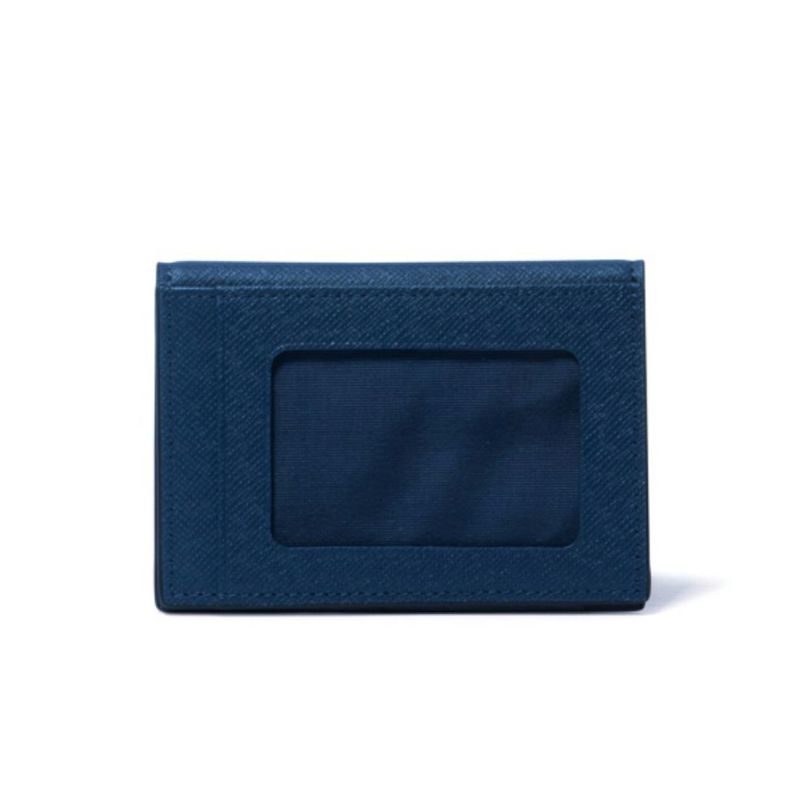 LANVIN COLLECTION couleur du vin パスケース ブルー