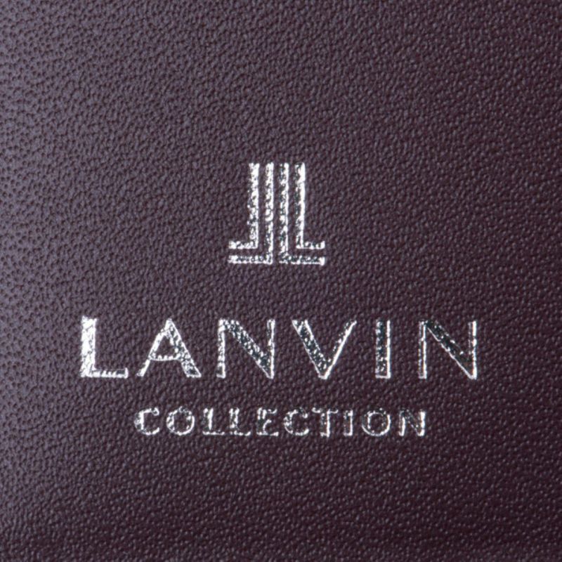 LANVIN COLLECTION couleur du vin パスケース ブルー