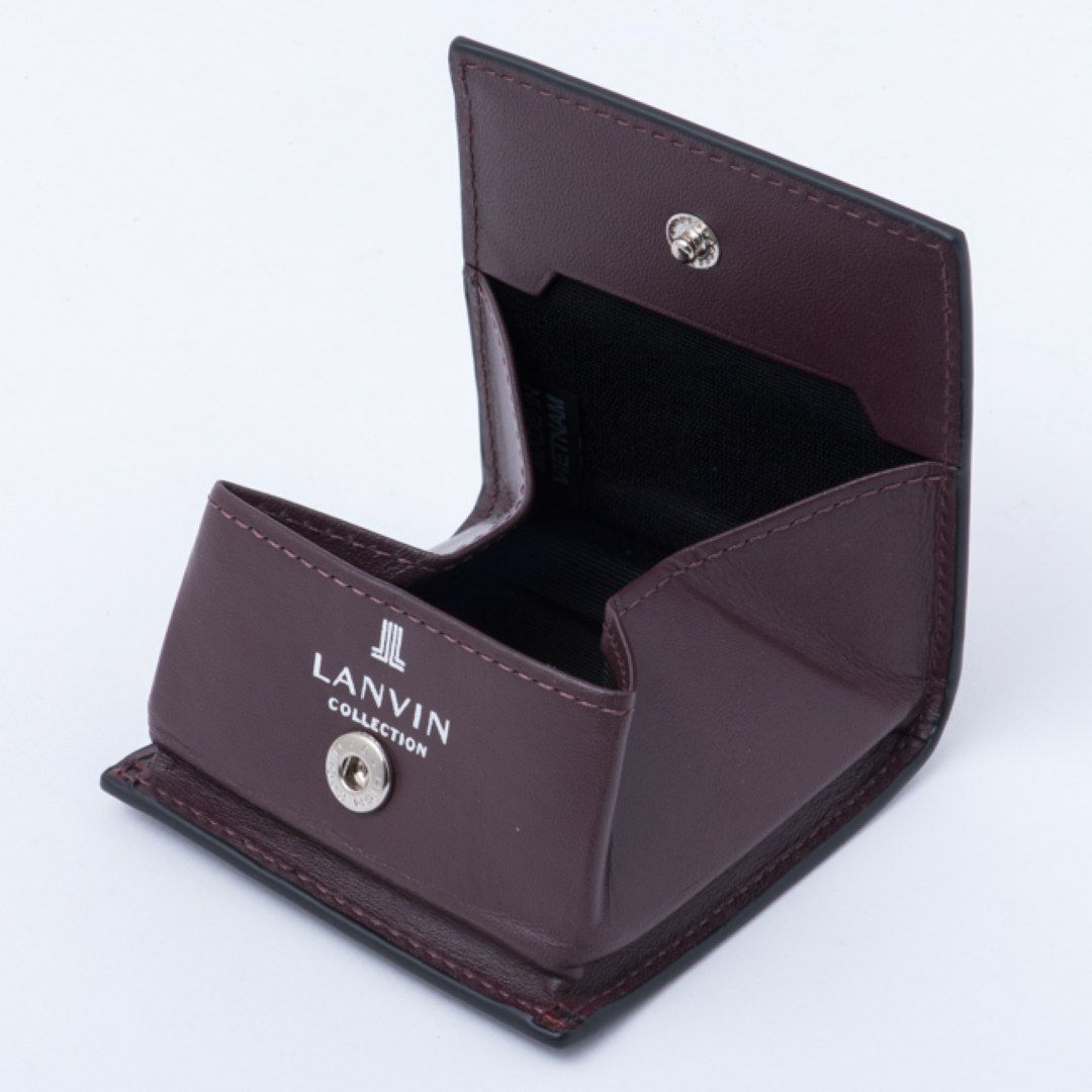 LANVIN COLLECTION couleur du vin BOX小銭入れ ブラック