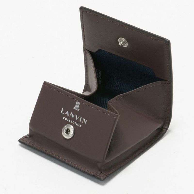 LANVIN COLLECTION couleur du vin BOX小銭入れ ブルー