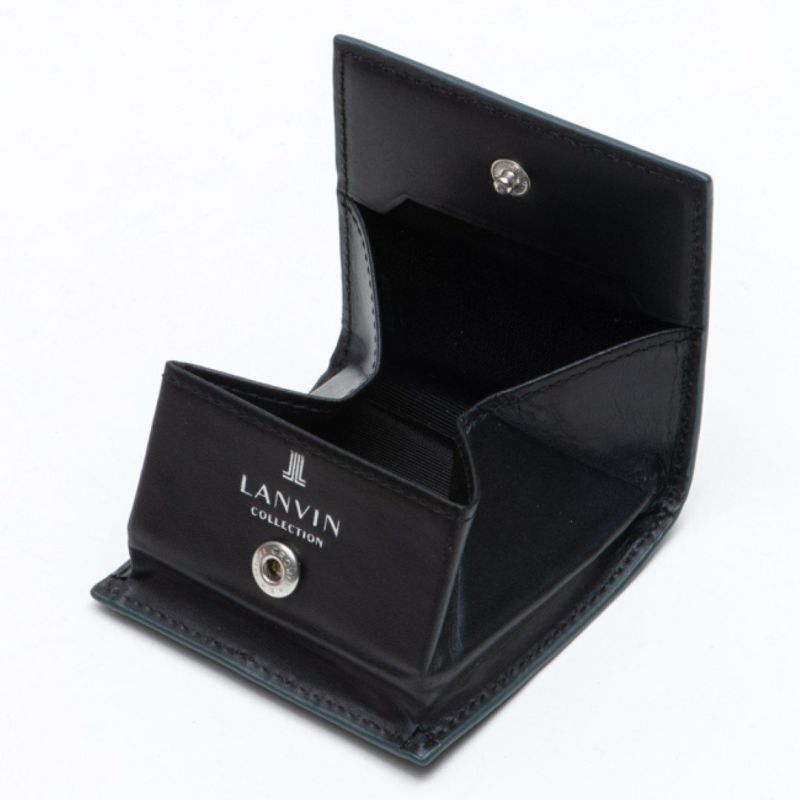 LANVIN COLLECTION couleur du vin BOX小銭入れ グリーン