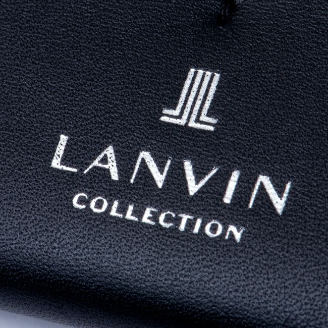 LANVIN COLLECTION EMBOSS COMBINATION かぶせ型長財布