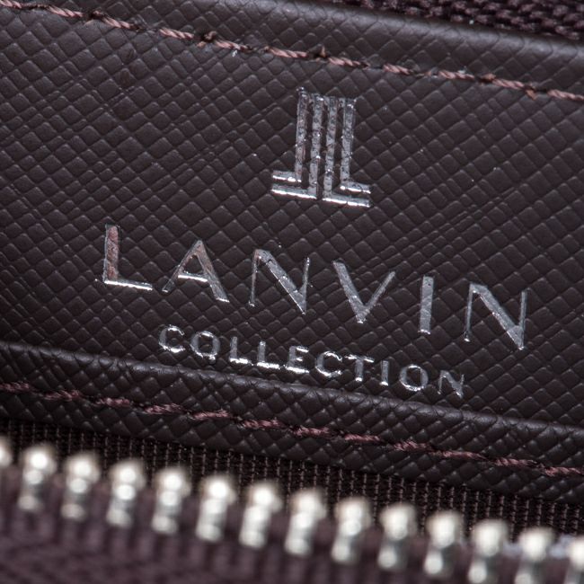 LANVIN COLLECTION EMBOSS COMBINATION L字ファスナー型小銭入れ