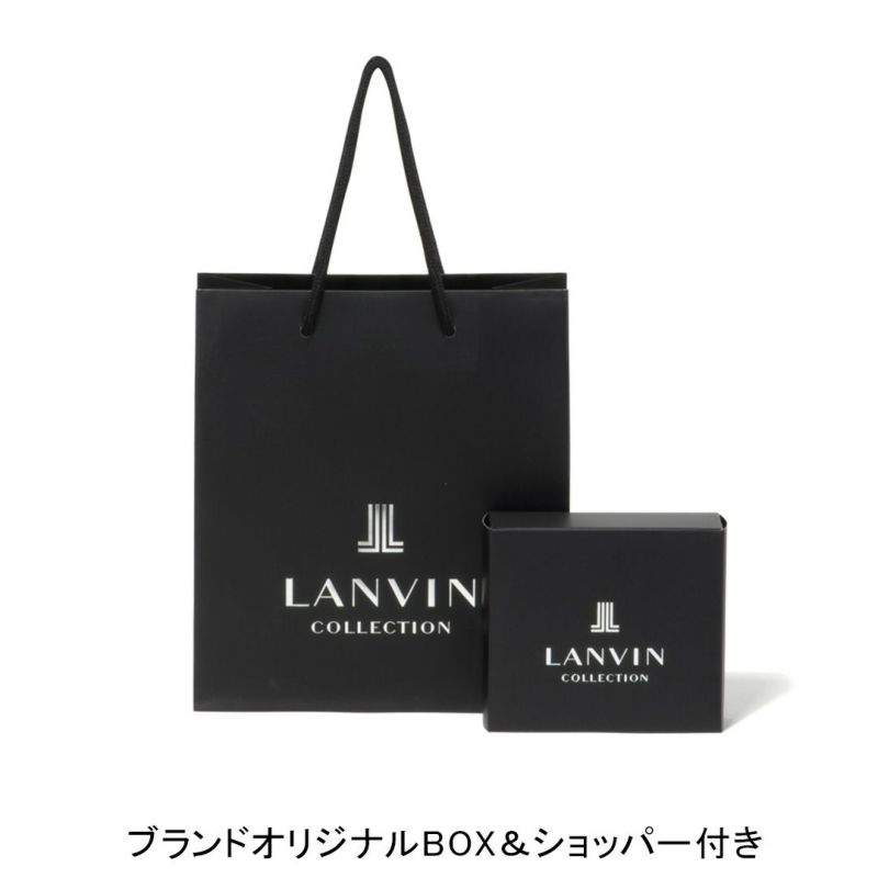 【41%OFF】LANVIN COLLECTION スムースレザーベルト(ロングサイズ)【JLMB230L】 ブランドオリジナルBOX＆ショッパー付き