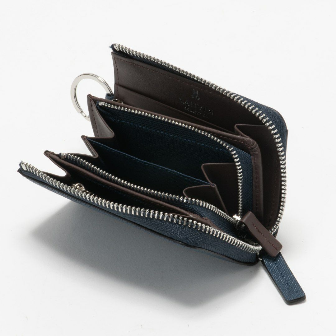 LANVIN COLLECTION couleur du vin スマートキーケース ブルー
