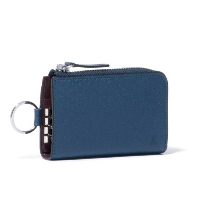 LANVIN COLLECTION couleur du vin スマートキーケース ブルー