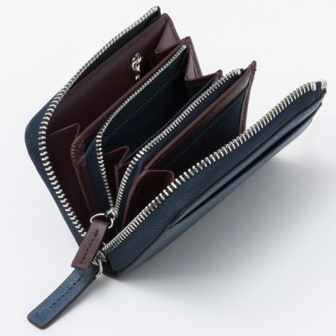 LANVIN COLLECTION couleur du vin スマートキーケース ブルー