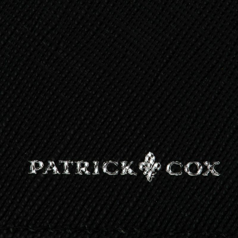 PATRICK COX ニューキングス かぶせ型長財布 ブラック
