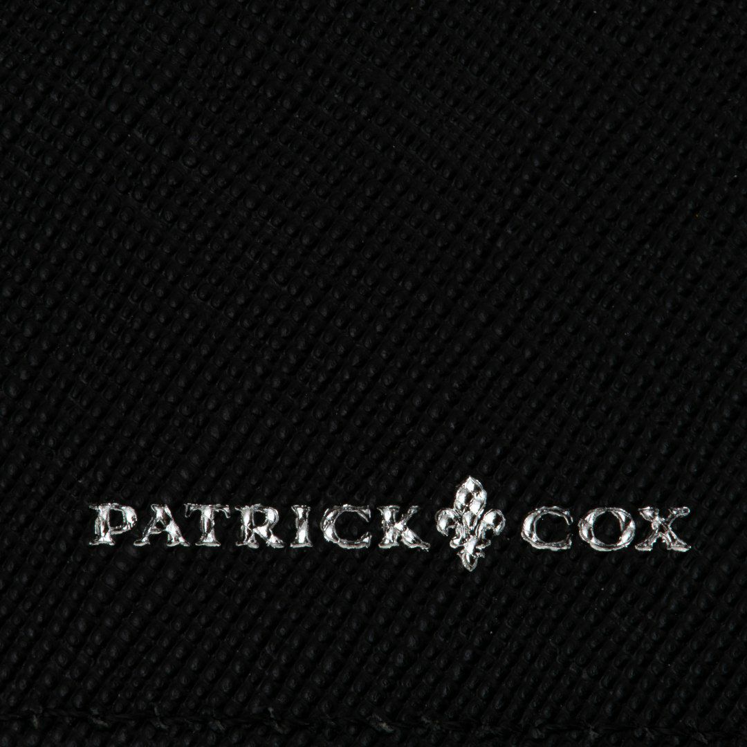 PATRICK COX ニューキングス かぶせ型長財布 ブラック