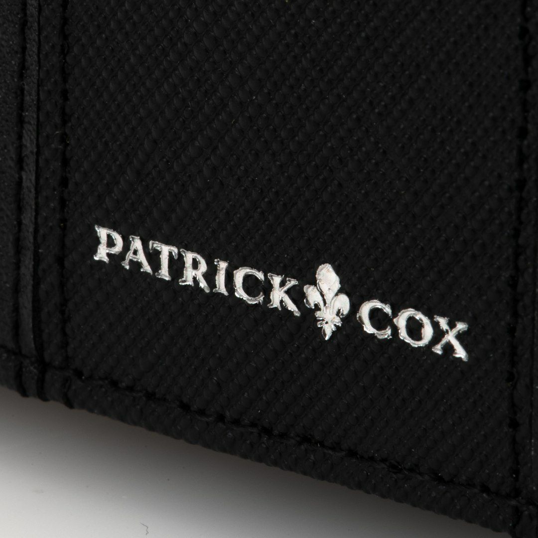 PATRICK COX ニューキングス かぶせ型長財布 ブラック