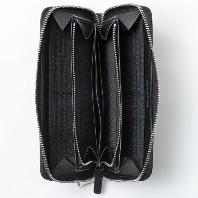 PATRICK COX ニューキングス ラウンドファスナー長財布 ブラック