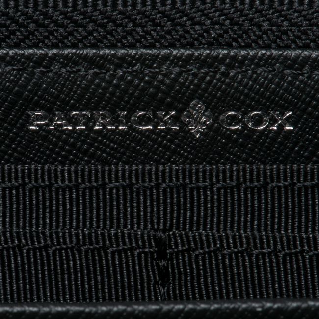 PATRICK COX ニューキングス ラウンドファスナー長財布 ブラック