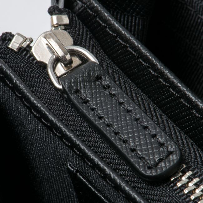 PATRICK COX ニューキングス ラウンドファスナー長財布 ブラック